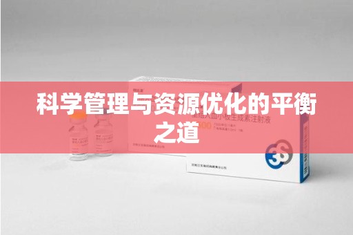 东莞科学管理与资源优化的平衡之道