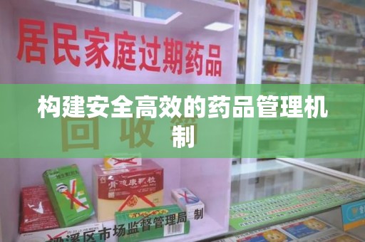 东莞构建安全高效的药品管理机制