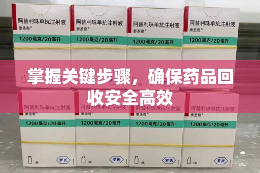 东莞掌握关键步骤，确保药品回收安全高效