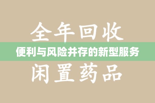 东莞便利与风险并存的新型服务